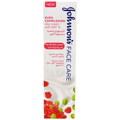 Johnson’s Face Care Even Complexion For All Skin Types 50ml EXP 05/2022