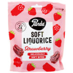 Panda Soft Liquorice Strawberry 170g